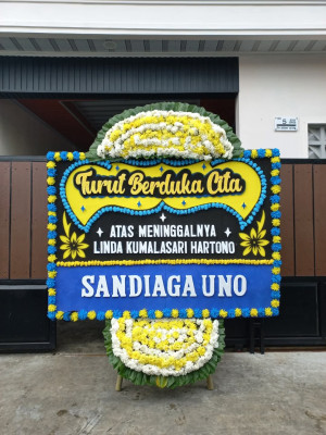 Papan Bunga Duka di Bobotsari